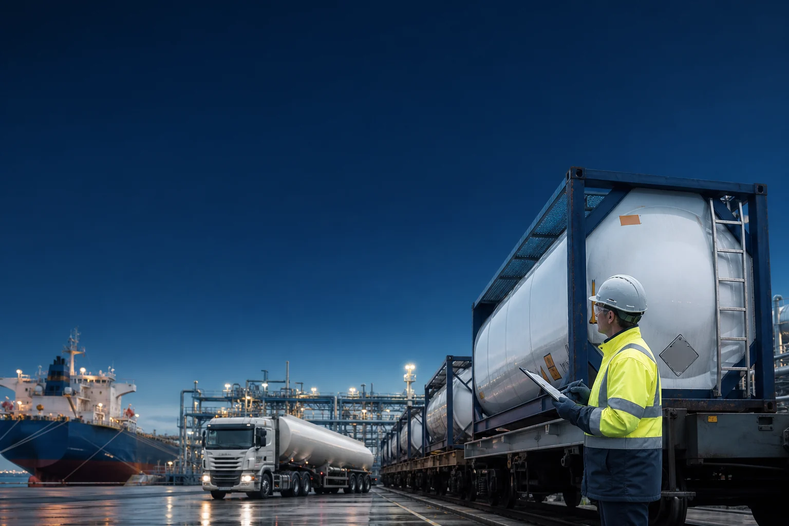 Compliance for hazardous chemicals and multimodal transport is complex project-analysis visual