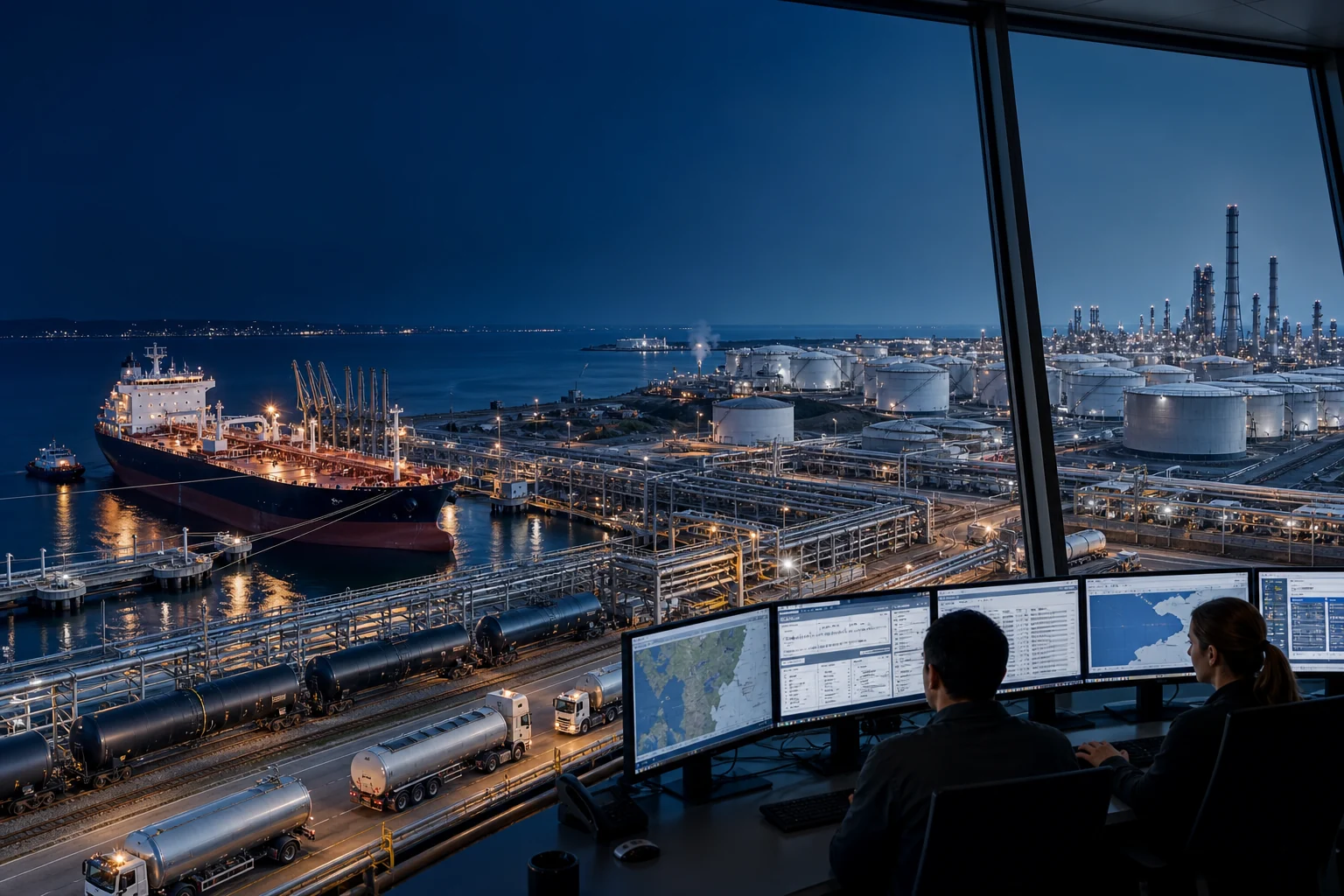 Logistics resources are fragmented and lack end-to-end visibility project-analysis visual