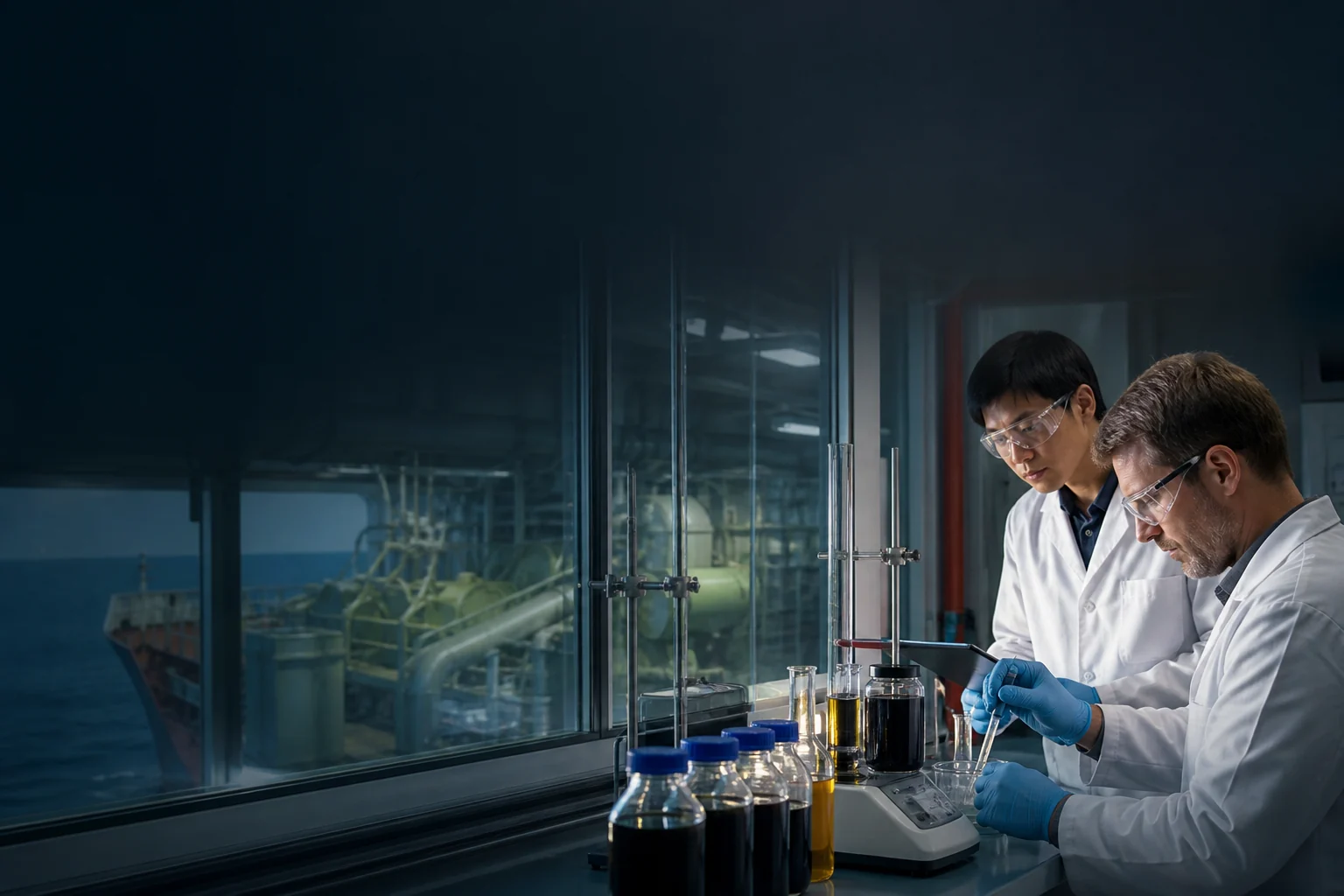 Oil quality and compatibility risks project-analysis visual